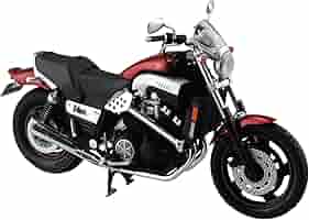 アオシマ　YAMAHA Vmax アオシマ 1/12 完成品バイクシリーズ ヤマハ Vmax ファイアー